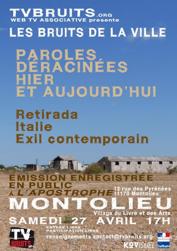 Retirade affiche tv bruits
