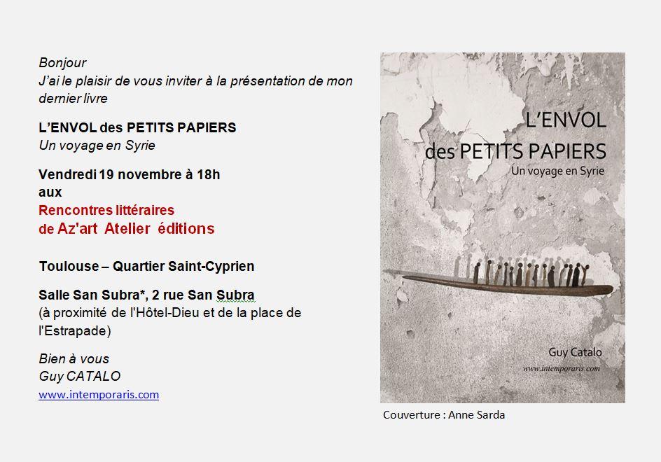 Capture invitation 19 novembre