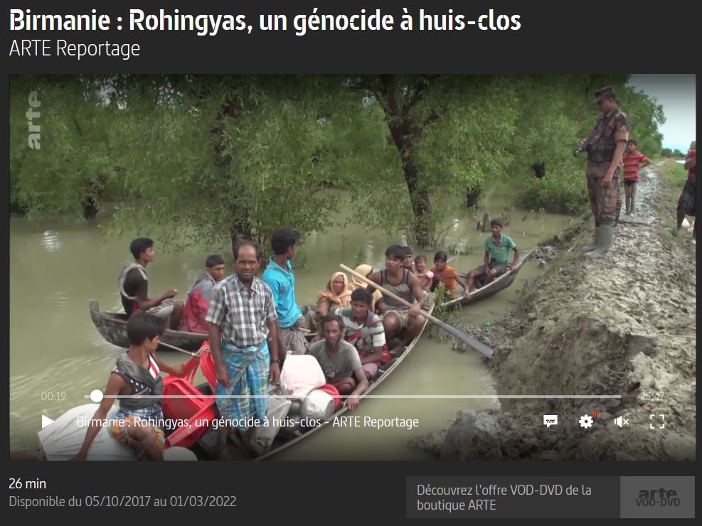Capture video arte genocide