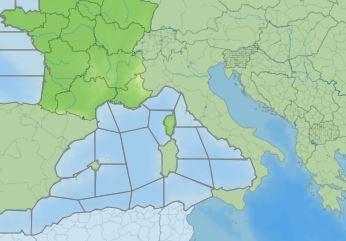 Carte meteo marine corse sardaigne